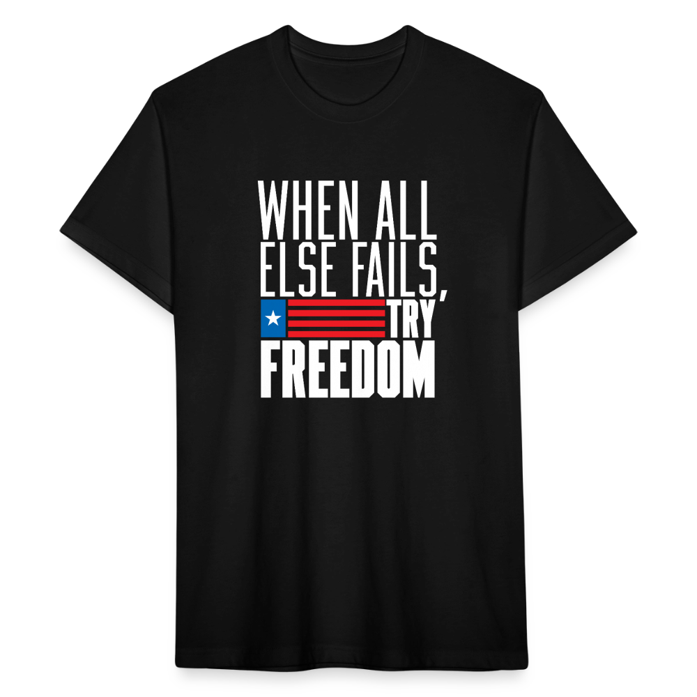 Try Freedom | Men's Tee - black