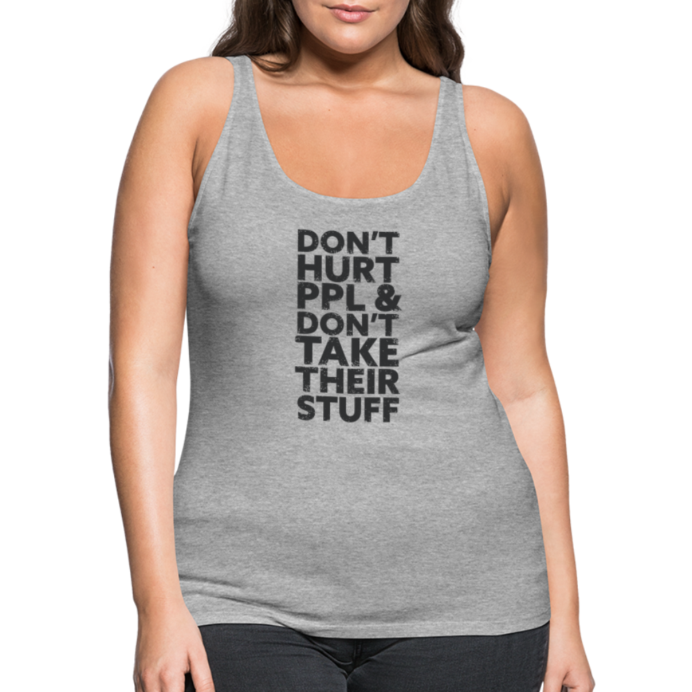 Don't Hurt People | Women's Tank - heather gray