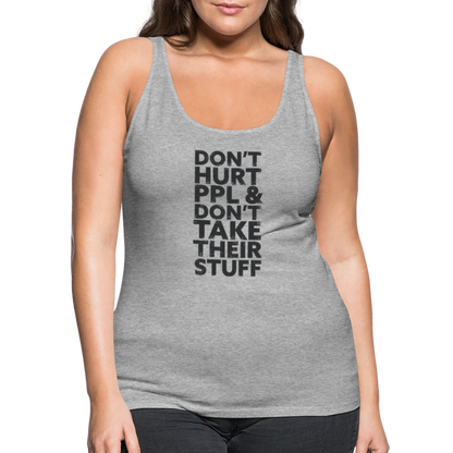 Don't Hurt People | Women's Tank - heather gray