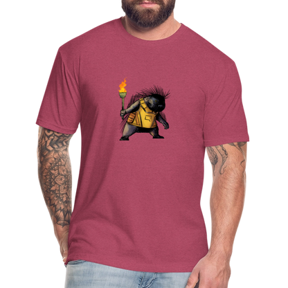 Free the Porcupine | Men's Tee - heather burgundy