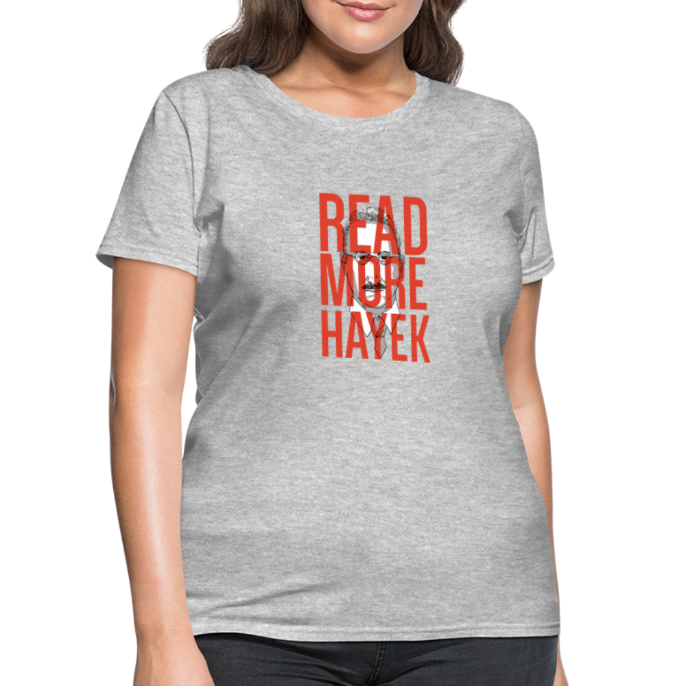 Read More Hayek | Women's Tee - heather gray