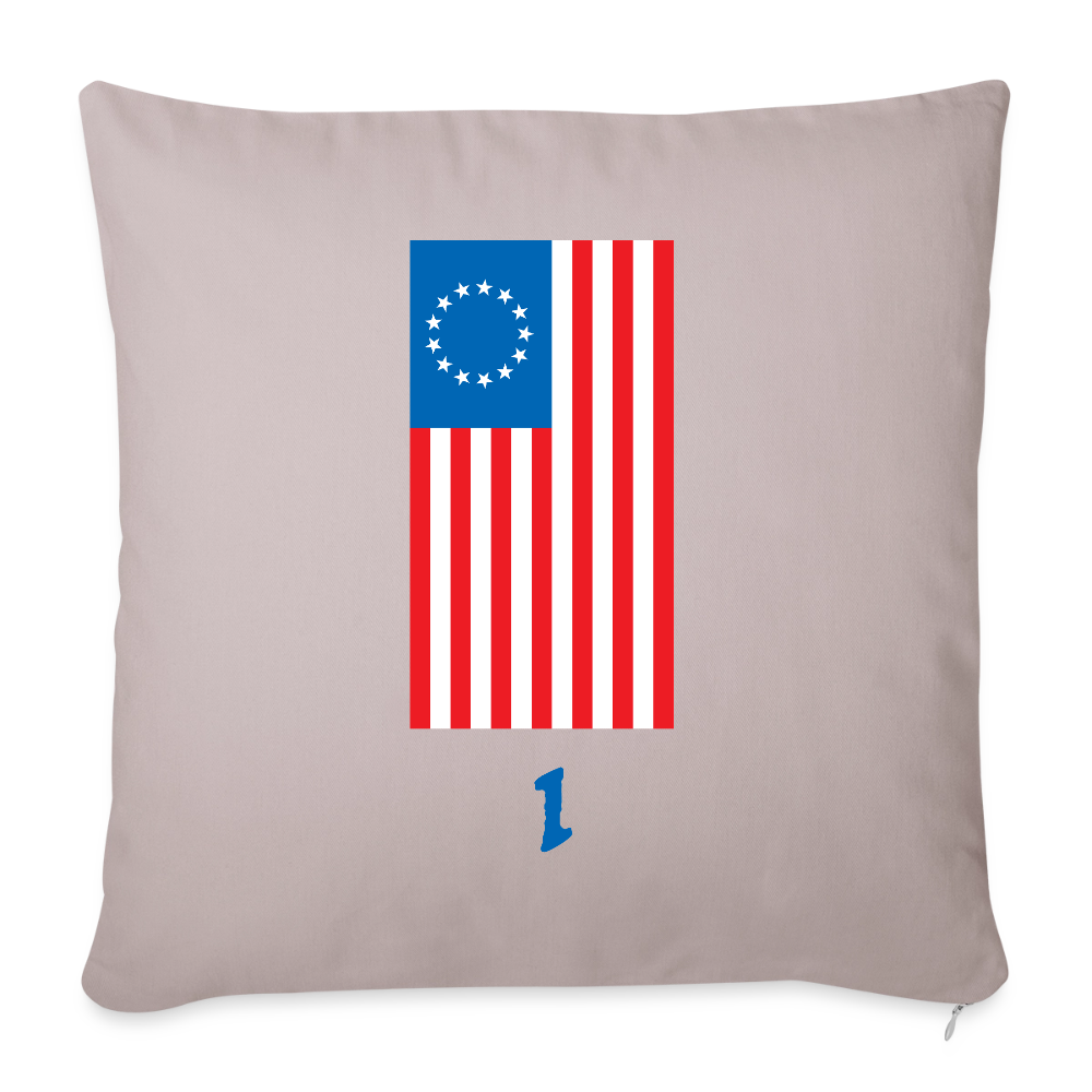 Spirit of '76 | Throw Pillow Cover - light taupe