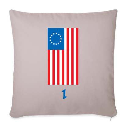 Spirit of '76 | Throw Pillow Cover - light taupe