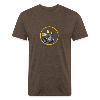 Lady Liberty | Men's Tee - heather espresso