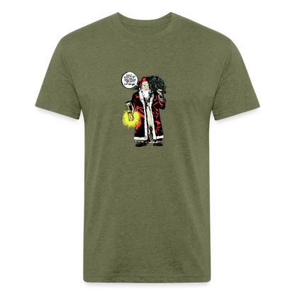 2021 Santa | Men's Tee - heather military green