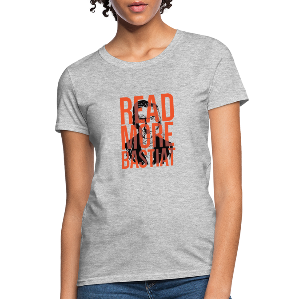 Read More Bastiat | Women's Tee - heather gray