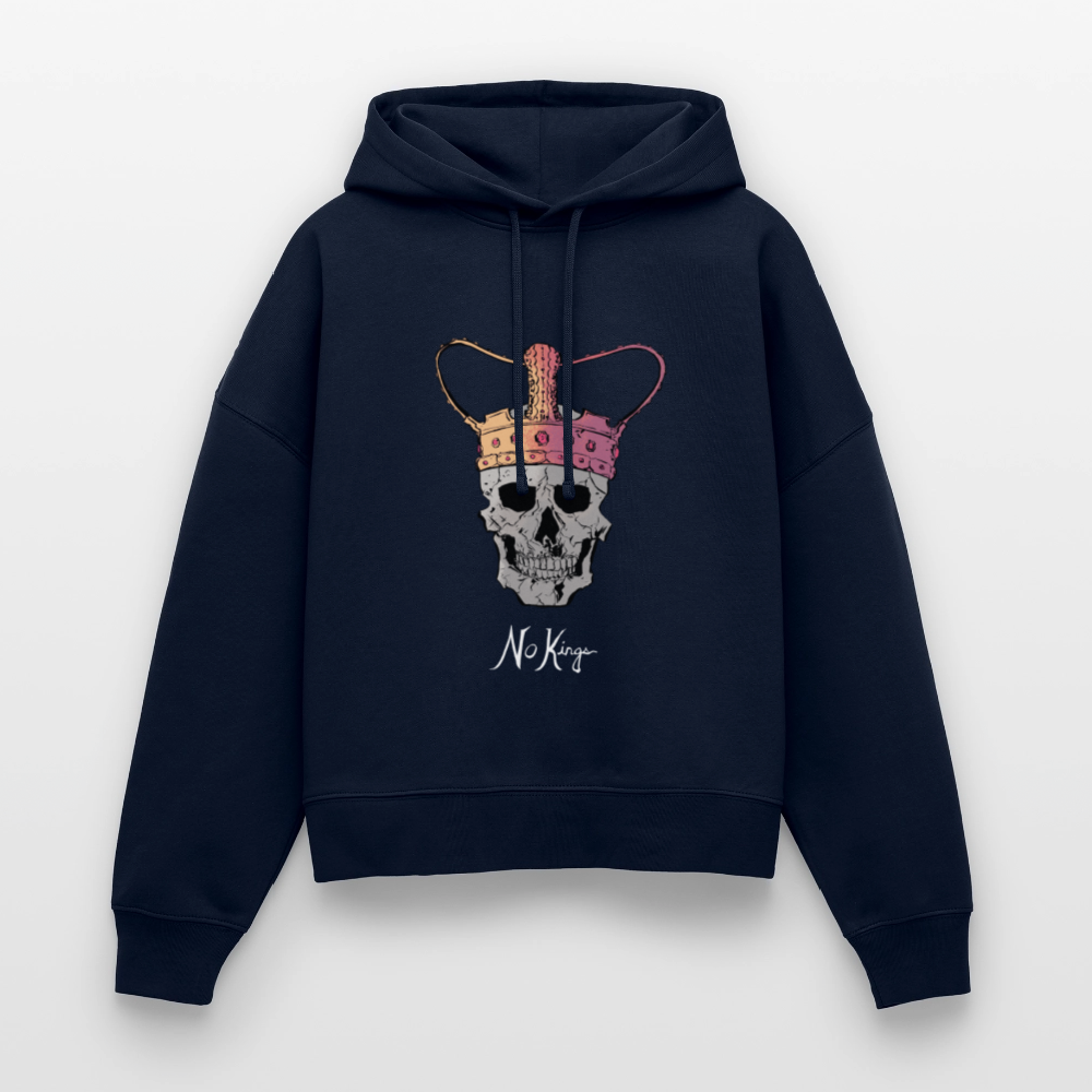 No Kings | Women's Hoodie - french navy