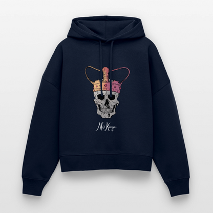 No Kings | Women's Hoodie - french navy