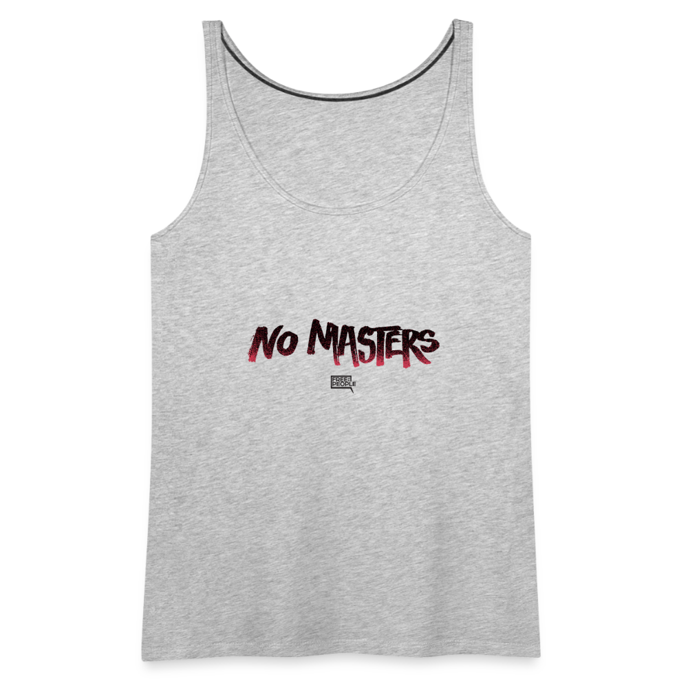No Masters | Women's Tank - heather gray