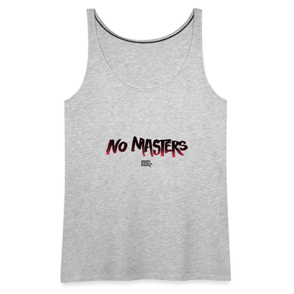 No Masters | Women's Tank - heather gray