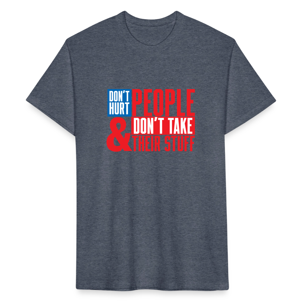 Don't Hurt People | America | Men's Tee - heather navy