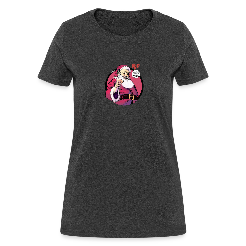 2023 Santa | Women's Tee - heather black