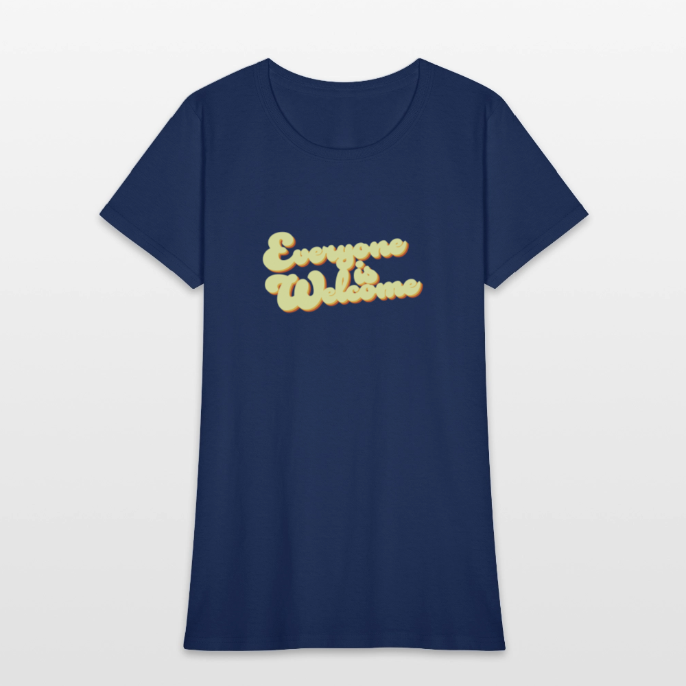 Everyone is Welcome | Women's Tee -  blue dusk