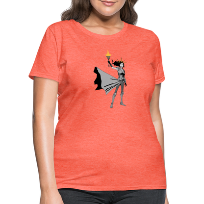 Liberty Hero | Women's Tee - heather coral