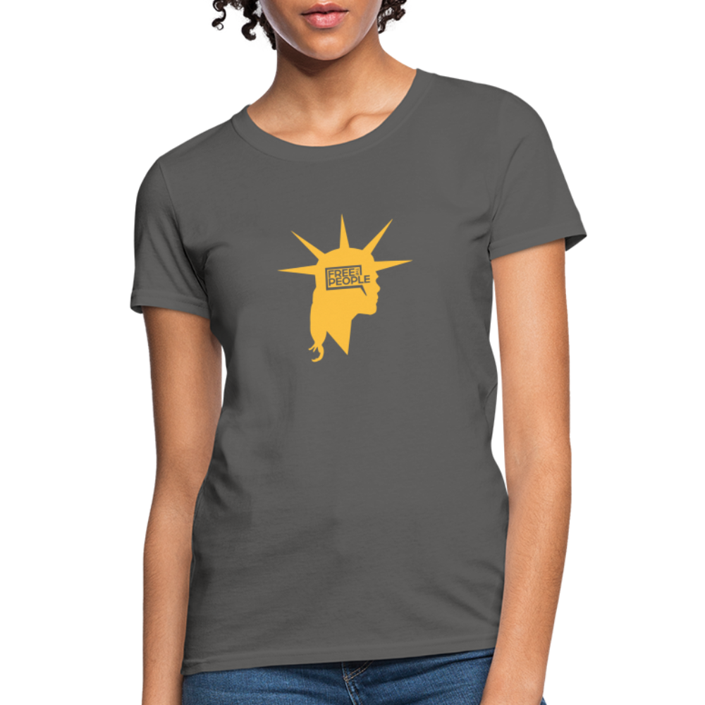 Liberty Head | Women's Tee - charcoal