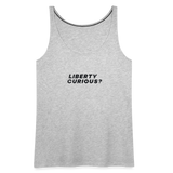 Liberty Curious? | Women's Tank - heather gray