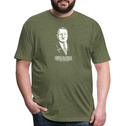 Ludwig von Mises Quote | Men's Tee - heather military green