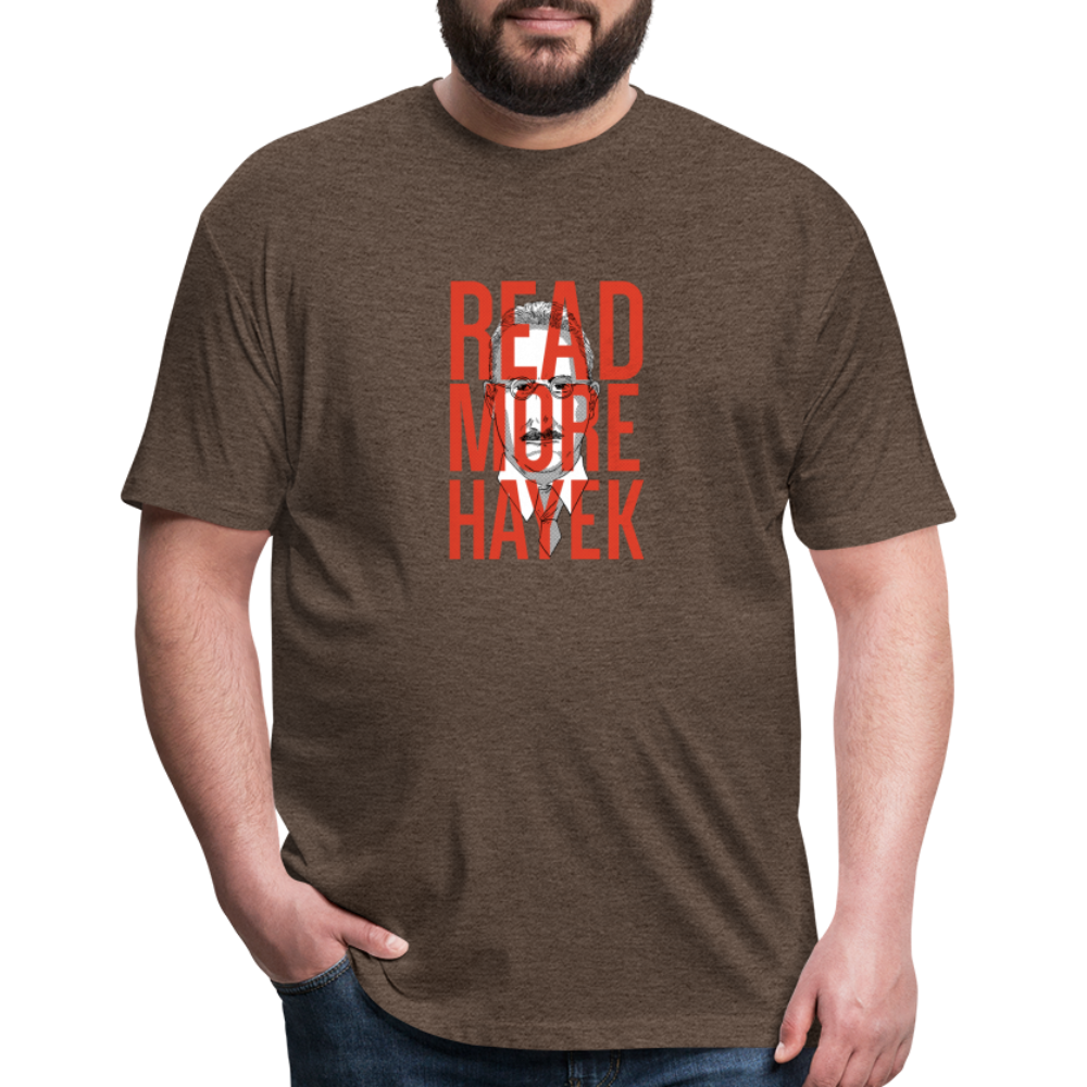 Read More Hayek | Men's Tee - heather espresso