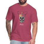 No Kings | Men's Tee - heather burgundy