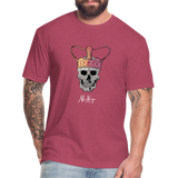 No Kings | Men's Tee - heather burgundy