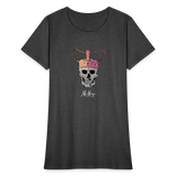 No Kings | Women's Tee - heather black