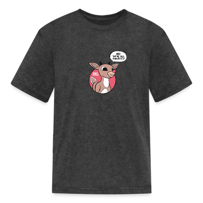 Rudolph Misfits | Youth Tee - heather black
