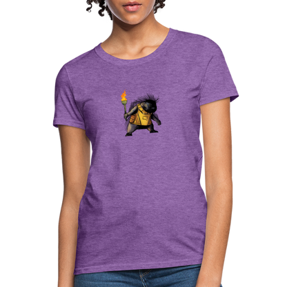 Free the Porcupine | Women's Tee - purple heather