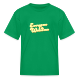 Everyone is Welcome | Youth Tee - kelly green