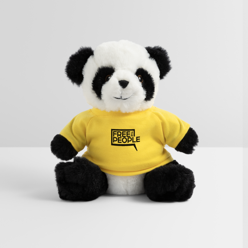 Free the People Panda Plushie - yellow