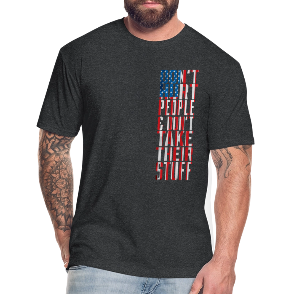 Don't Hurt People | Flag | Men's Tee - heather black