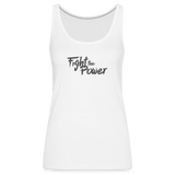 Fight the Power | Women's Tank - white