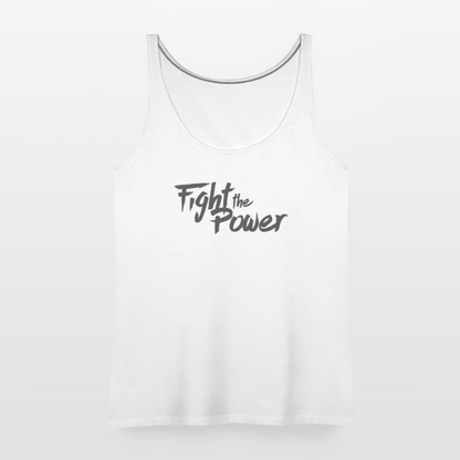 Fight the Power | Women's Tank - white