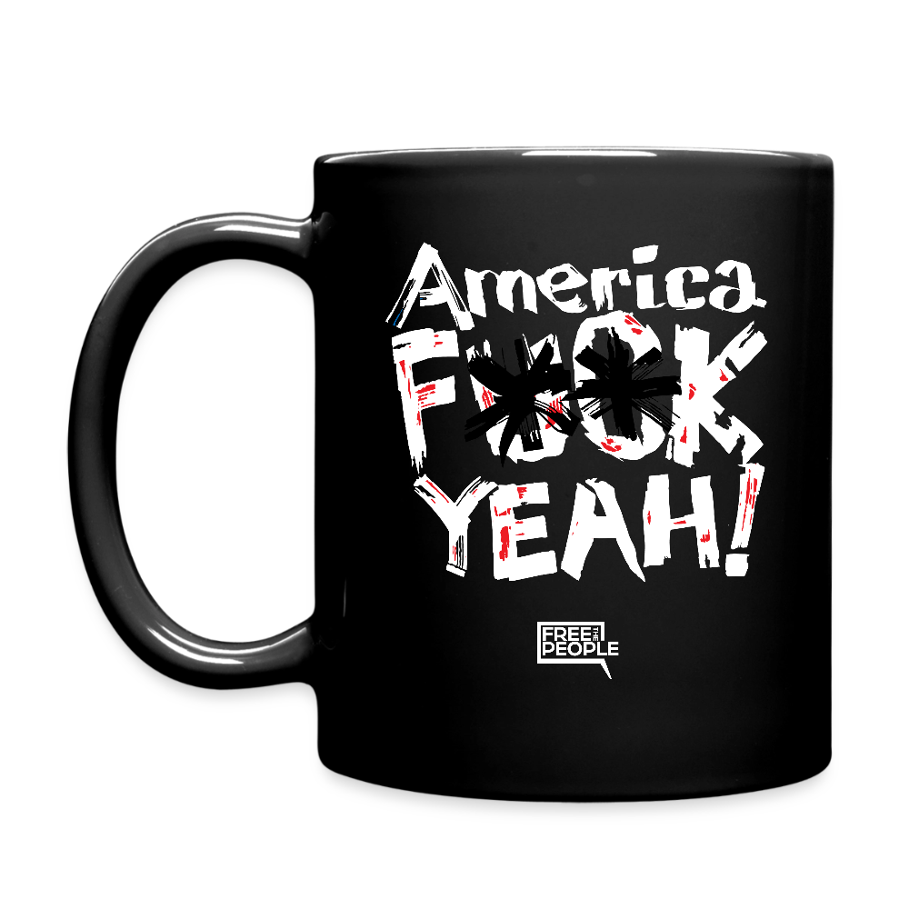 America F**k Yeah! Coffee Mug - black