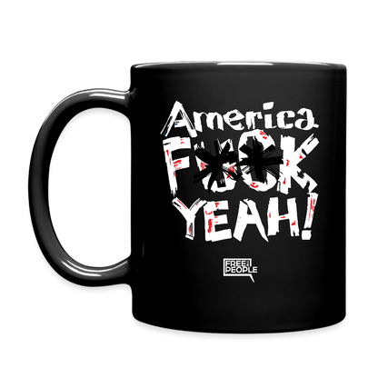 America F**k Yeah! Coffee Mug - black