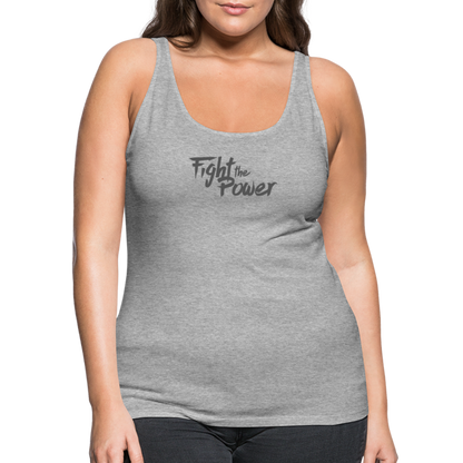 Fight the Power | Women's Tank - heather gray