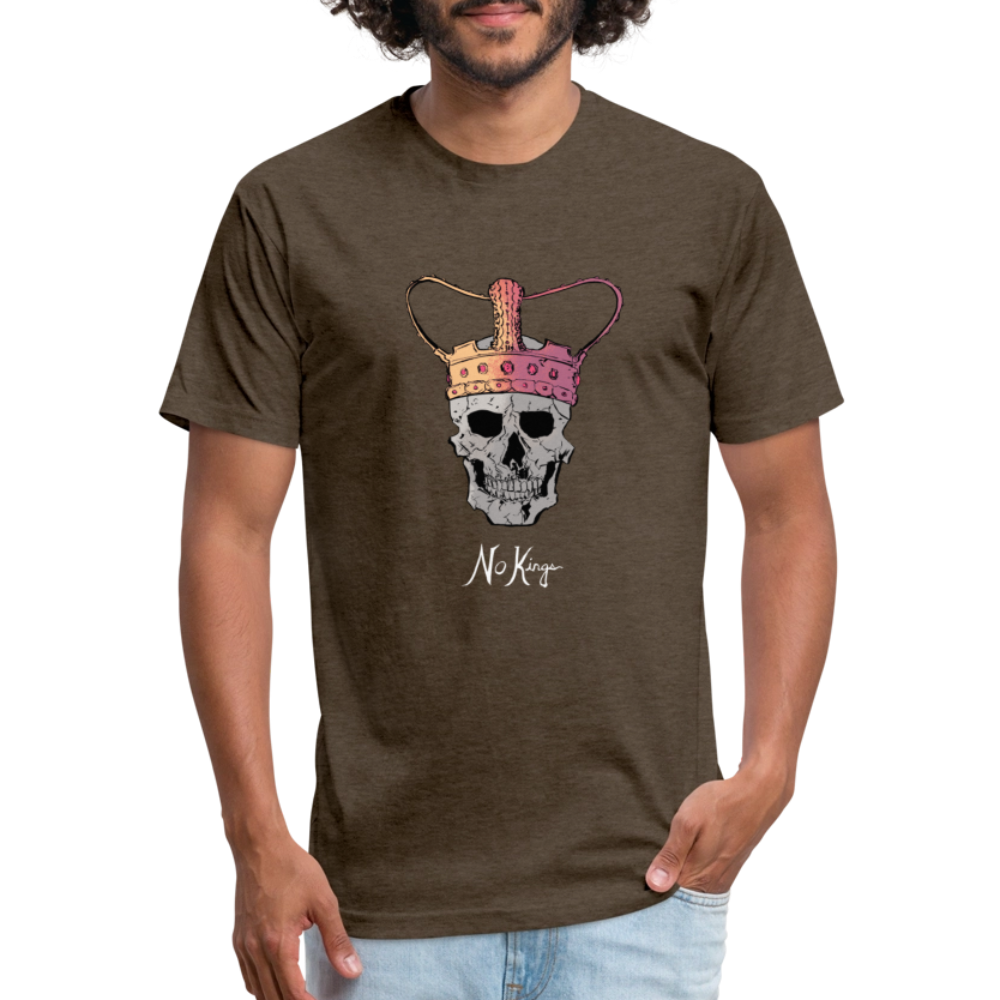 No Kings | Men's Tee - heather espresso