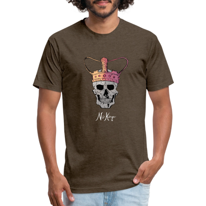 No Kings | Men's Tee - heather espresso