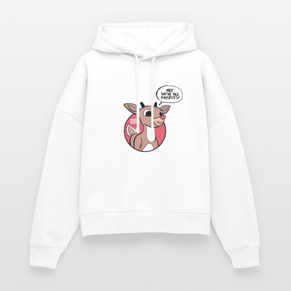 Rudolph Misfits | Women's Hoodie - white