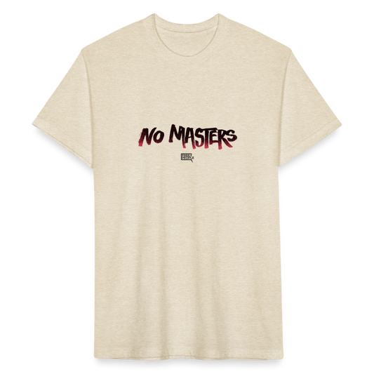 No Masters | Men's Tee - heather cream