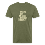 Adults Are Talking | Men's Tee - heather military green