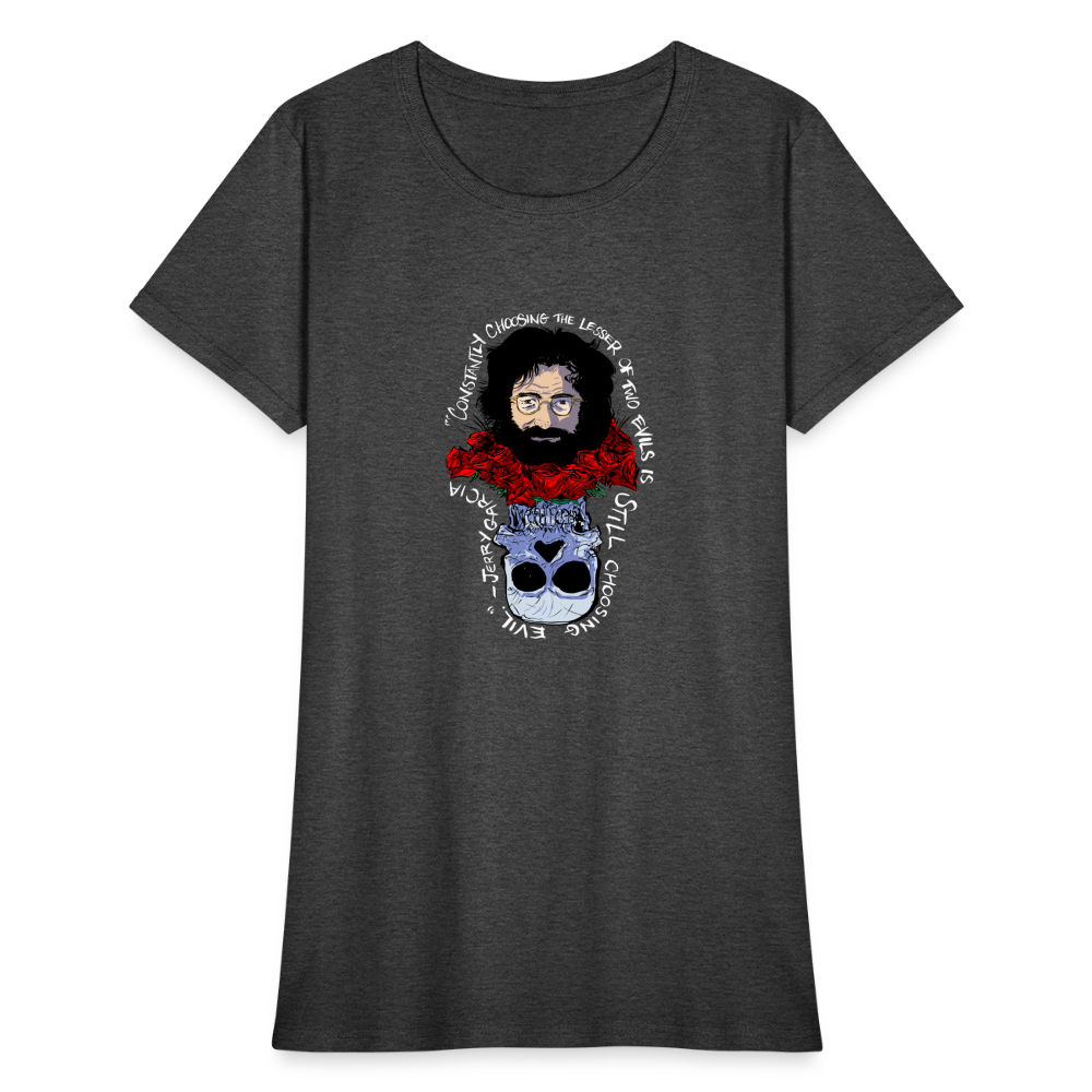 Jerry Garcia | Women's Tee - heather black