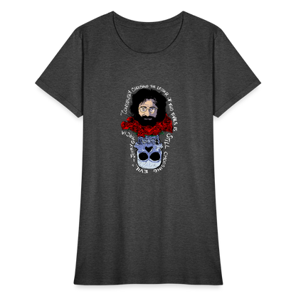 Jerry Garcia | Women's Tee - heather black