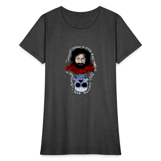 Jerry Garcia | Women's Tee - heather black