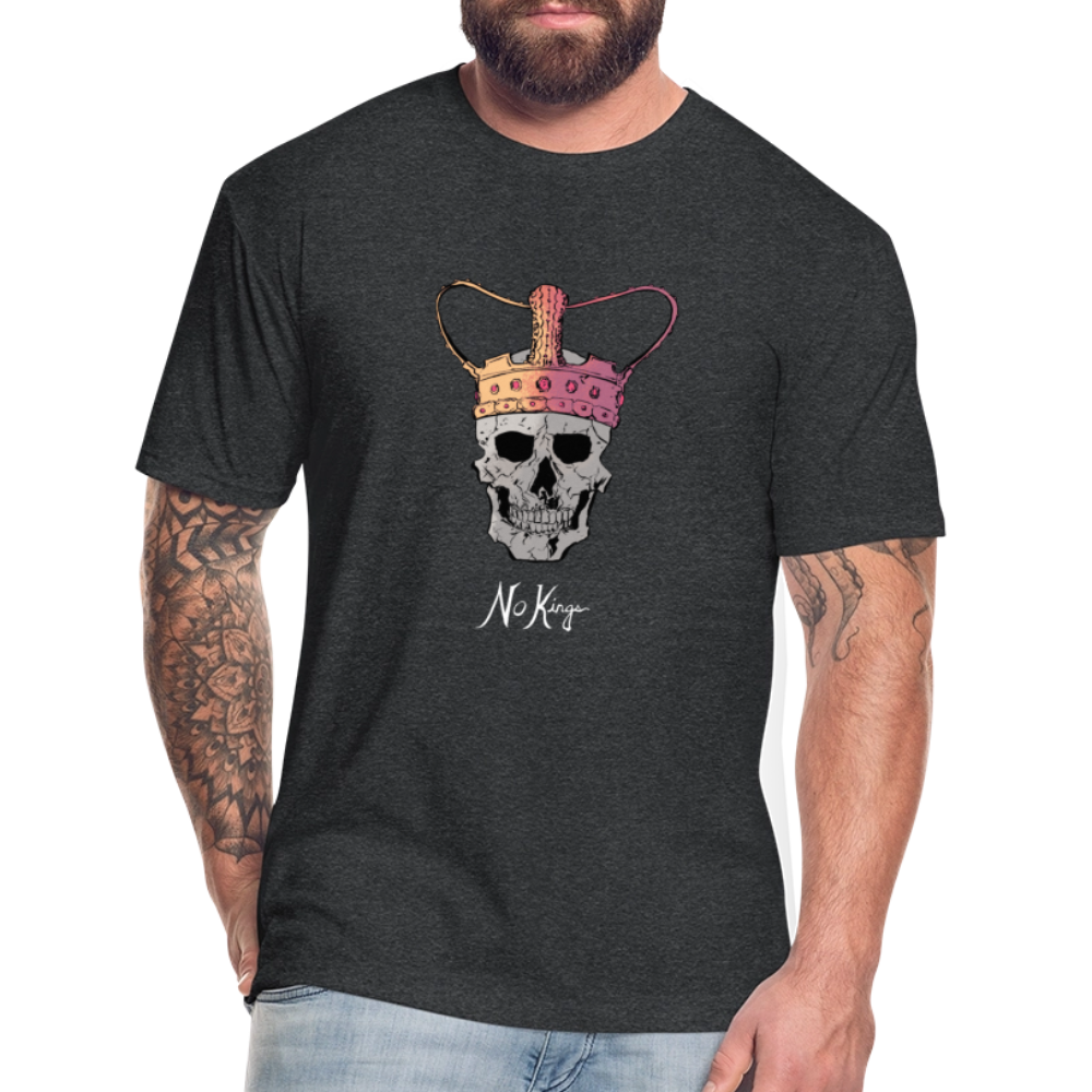 No Kings | Men's Tee - heather black