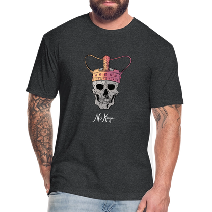 No Kings | Men's Tee - heather black