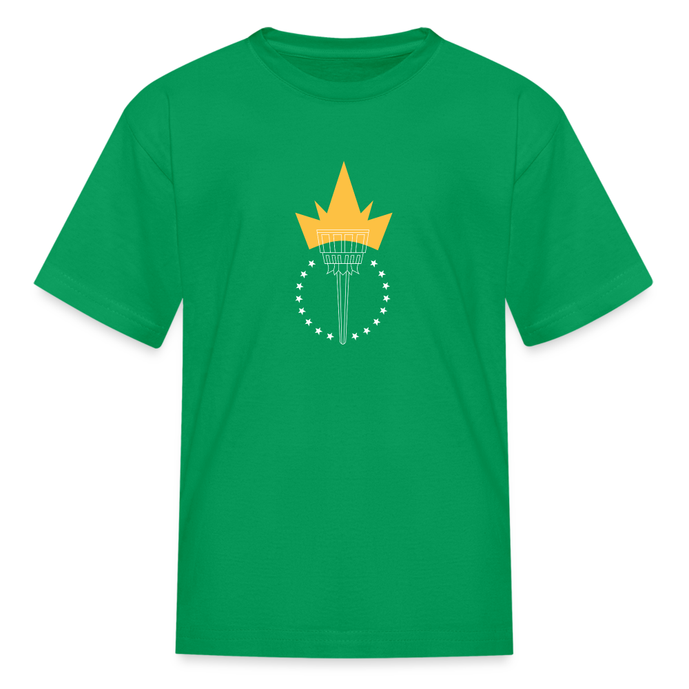 Freedom Torch | Youth Tee - kelly green