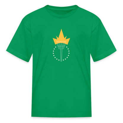 Freedom Torch | Youth Tee - kelly green