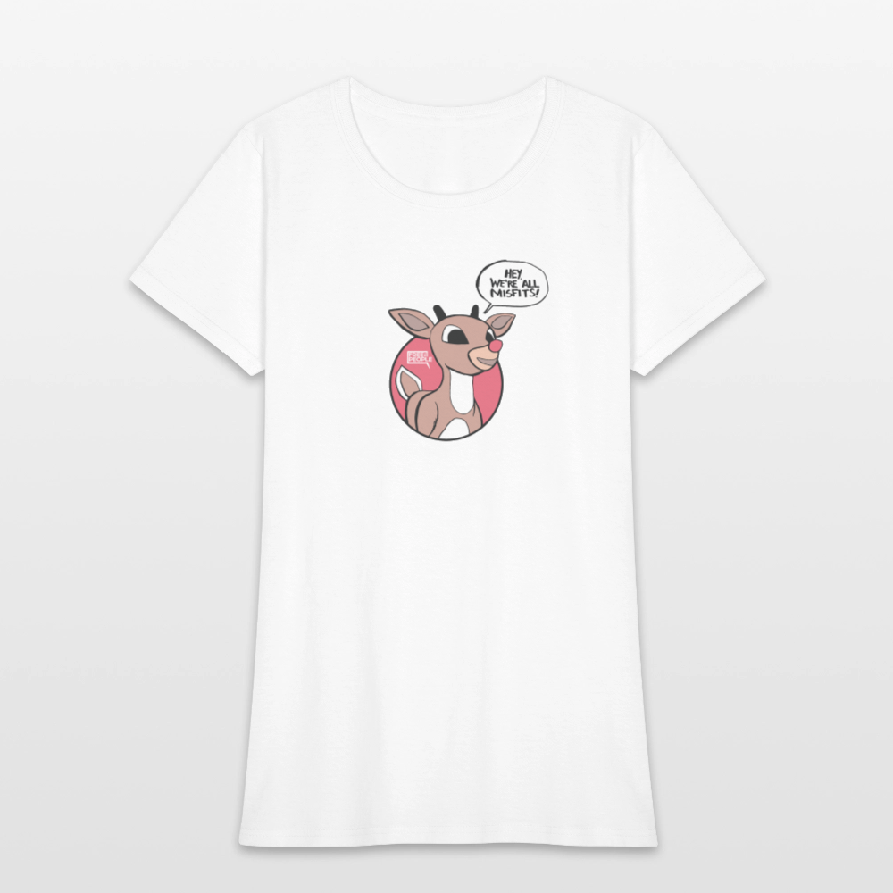 Rudolph Misfits | Women's Tee - white