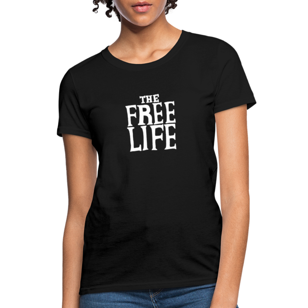 The Free Life | Women's Tee - black