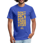 Don't Hurt People | Limited Edition | Men's Tee - heather royal